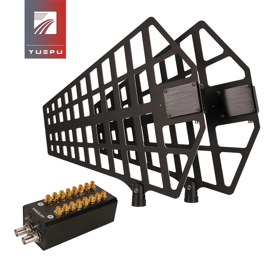 

YUEPU RU-S8 Antenna Distributor System for Wireless Microphone Signal Amplifier Interview 8-Channels
