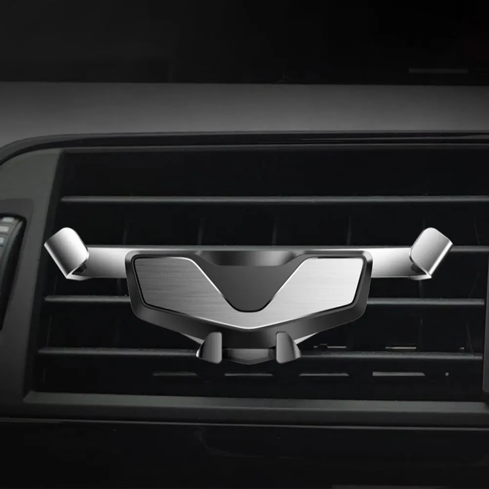 Автомобильный держатель для сотового телефона Air Vent клип держатель телефона сплав универсальный для смартфона авто автомобиль бесплатно вращающийся F-Best