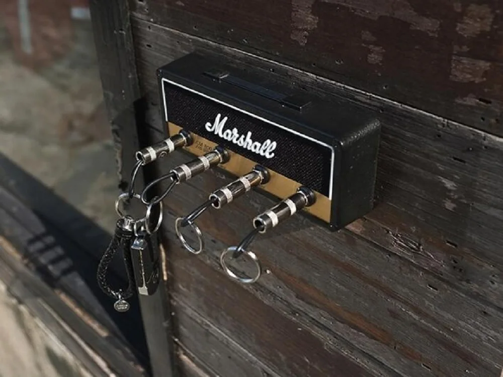 1 шт. ключ-держатель Marshall Jack Rock для электрогитары, динамик, подвесной ключ-крючок, брелок для хранения ключей, винтажные держатели Jcm800