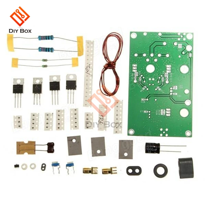 Placa Amplificadora Linear 45w Ssb Kit Faça Você Mesmo cw fm hf Rádio Transceptor Receptor de Ondas Curtas Módulo de Placa de Som