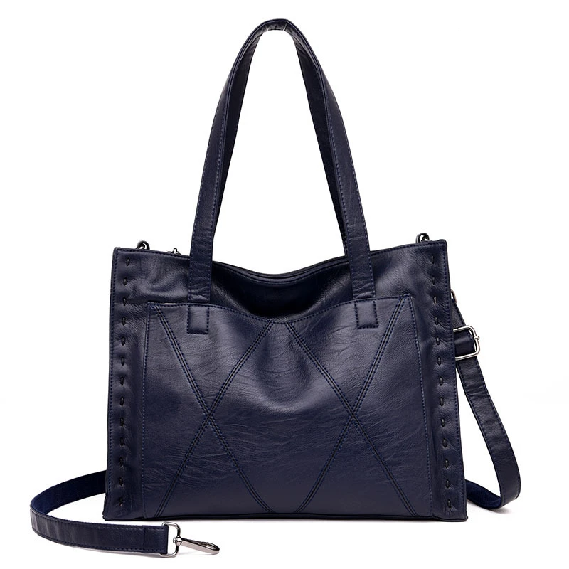 

Women Shoulder Bags Fashion Retro Simple solid color pu leather women handbag women's Crossbody Bags female totes black
