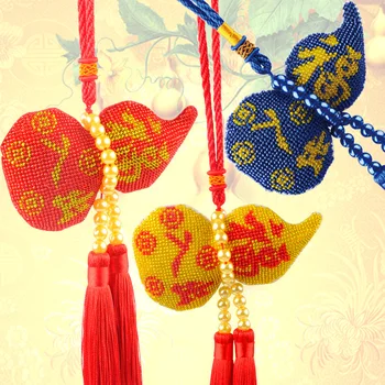 

Ddecoration Car Key Chain Accessories Stamped Crafts DIY Printed Cross-Stitching-Kit Embroidery Stich-Bead Needlework 010 11