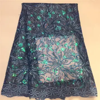 

Legend Sequins Lace Fabric High Quality African French Tulle Lace Fabric Embroidery For Sequins Lace Nigeria Party Dress