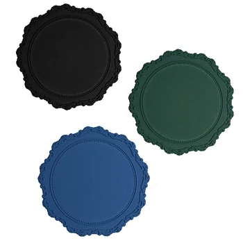 

Piping Edge Dish Plate Cake Tools Table Decoration Cupcake Trays Hotel Candy Bar Afternoon Tea Service Plate