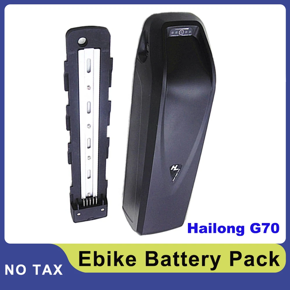 Aggiorna Pacco Batteria Ebike Hailong 36V 20Ah 48V 17.5Ah 21700 Batterie Al Litio Elettriche A 18650 Celle Per Bafang Bbs01 Bbs02 Bbshd