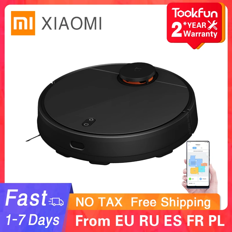 €28.00EUR CODE:  DESMADRE28  XIAOMI-Robot aspirador STYTJ02YM para el hogar, esterilizador de polvo automático, Planificación inteligente, WIFI, succión ciclónica, nuevo