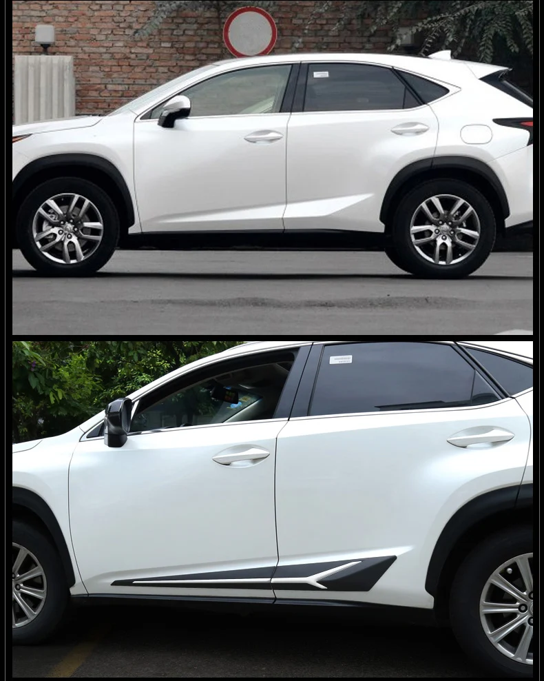 Lsrtw2017 для Lexus NX NX200t 300h 200 двери автомобиля для отделки краев нержавеющей стали Анти-Царапины интерьерные аксессуары для формовки