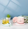 Electric Cup Heater with Phone Holder Coffee Mug Cup Mat Warmer Pad for Home Office Milk Tea Heating Coaster Gift for Friends 6