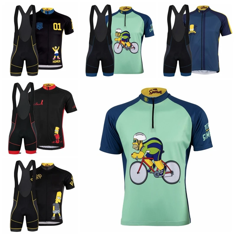 simpsons cycling jersey