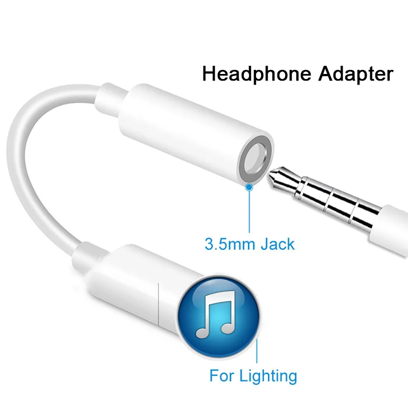 PAULYAN для apple iphone lightning до 3,5 мм адаптер для наушников для iphone 7 8 plus X для iphone lightning аудио конвертер