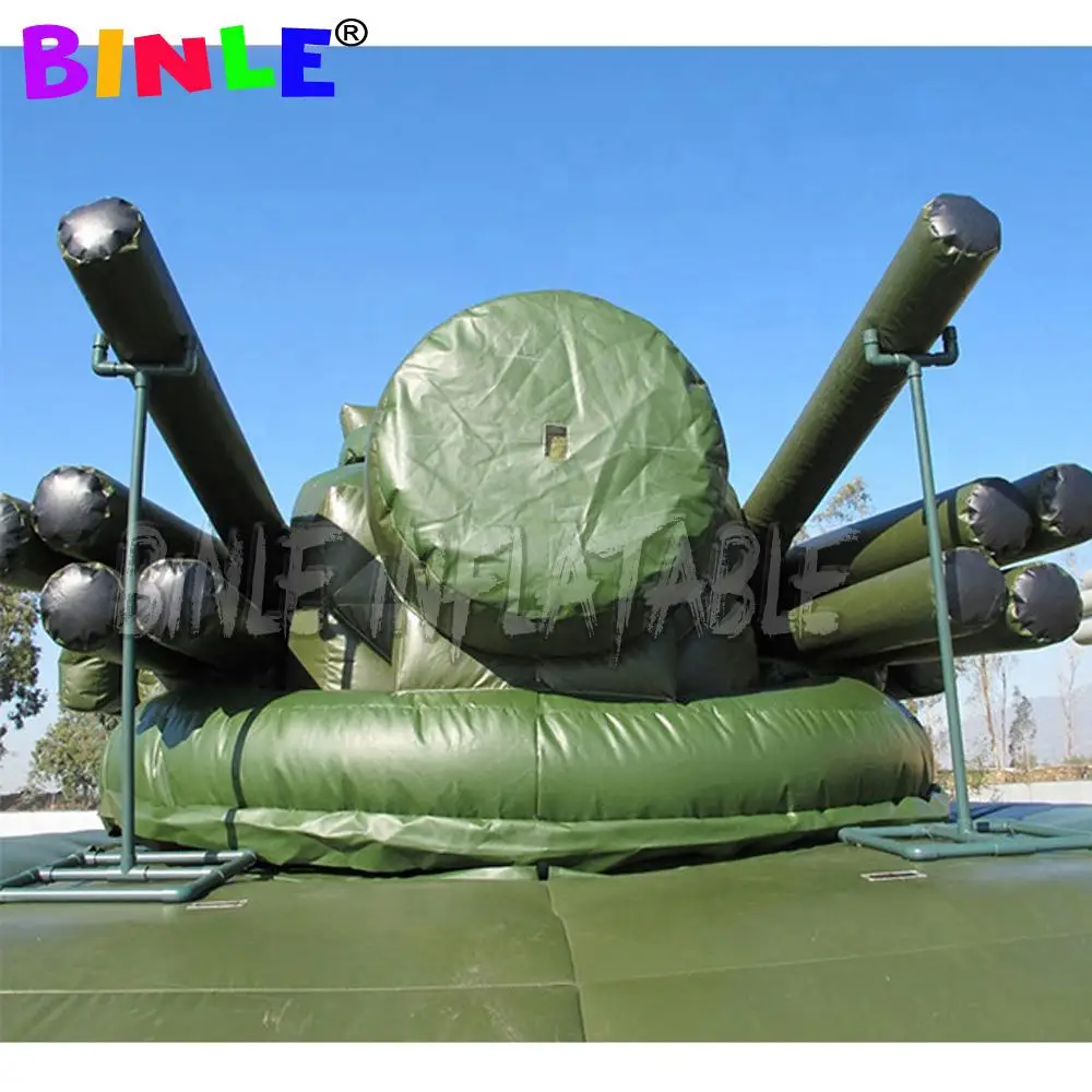 Custom-made large inflatable Tank model for outdoor event decoration,inflatable decoy tank for army,Inflatable Military tank 3