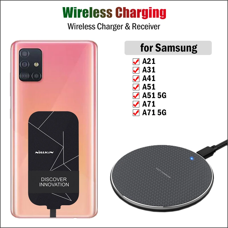 Wireless Charging Adapter Charger For A71 5g A31 Samsung A41