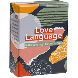Love Language Card Game Board Game 150 Conversation Starter Questions for Couples Connections Partner Date Night Relationship