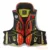 DAWA Fishing Life Jacket Отраженный Свет Спасательное Предупреждение Рыболовный Спасательный Жилет Многофункциональный Мульти Карман Высокая Плавучесть Спасательный Жилет