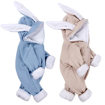 

Winter Baby Romper Newborn Boy Girl Overalls Infant Costume Warm Toddler Clothes Jumpsuit Cute Rabbit Outfits for 0-18 Months