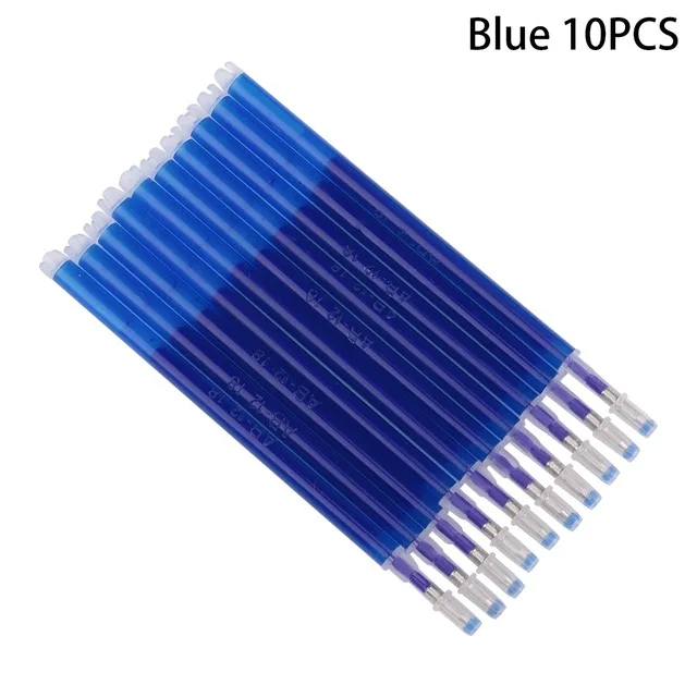 10PCS High Temperature Disappearing Pen DIY Sewing For Cloth And Leather Plastic Ironing Heat Fades Disappearing Refill - Цвет: 10PCS