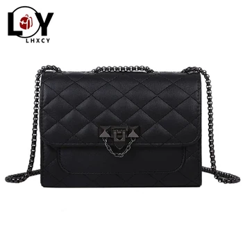 

Multi-prhombus Lattice Clamshell Shoulder Bag Leisure Pu Leather Shoulder Crossbody Bag High Capacity Famous Brand Designer Bag