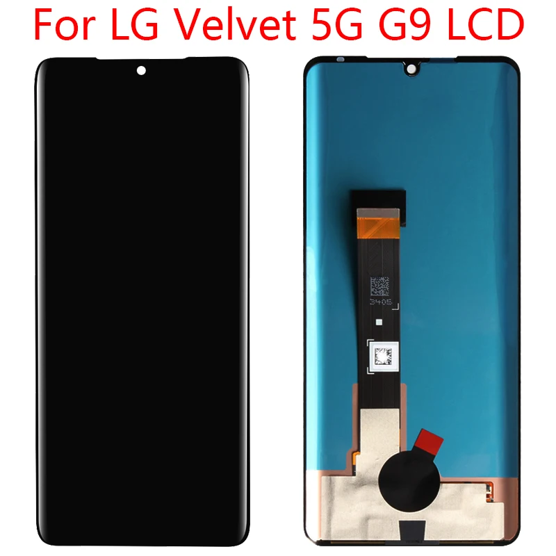 

For LG Velvet 5G G9 G900 LM-G900N LCD Display Touch Screen Digitizer Assembly Replacement For LG G9 LCD With Frame AMOLED LCD