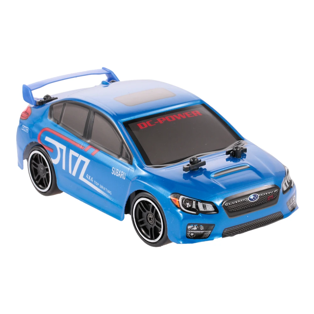 1/24 2,4G 4WD RC Дрифт Автомобиль Спорт RC гоночный автомобиль дистанционное управление игрушка подарок на день рождения для ребенка мальчика - Цвет: Синий