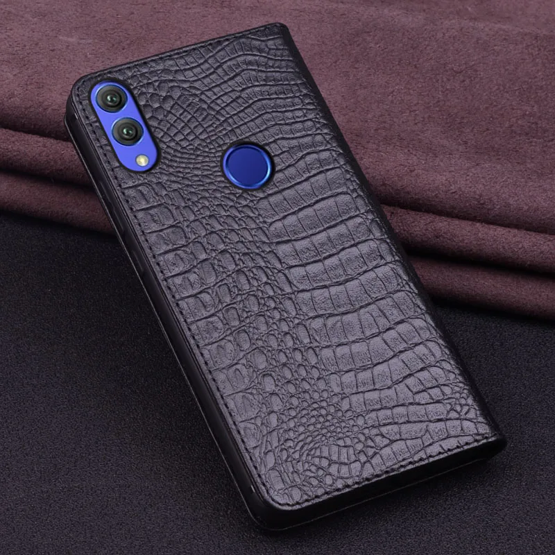 Магнитная сумка для телефона из натуральной кожи для Xiaomi Redmi Note 7, откидной Чехол для Xiaomi Redmi Note 7 Pro, чехол для телефона, стоящий чехол