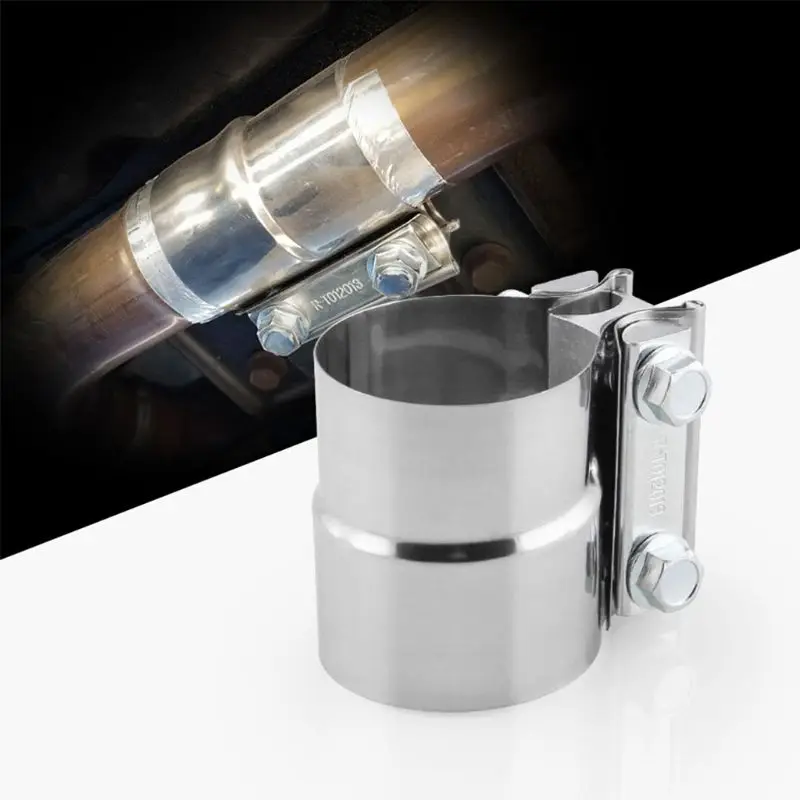 Автомобиль предварительно формованный выхлоп из нержавеющей стали Lap Joint Band Clamp автомобильные профессиональные запчасти выхлопная система мотоцикла