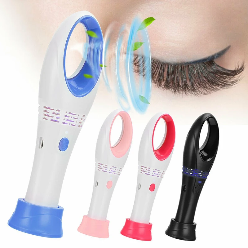 

Rechargeable Portable Bladeless Fan USB Handheld Mini Cooler No Leaf Handy Fan With 3 Fan Speed Level Cooling fans