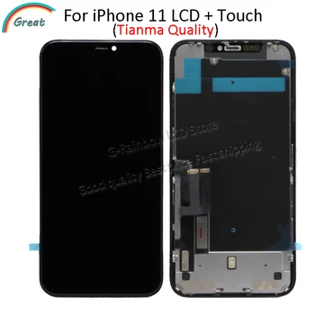 

100% Tested For iPhone 11 LCD Display Touch Screen Digitizer Assembly Replacement For iPhone 11 Display A2221 A2111 A2223 LCD