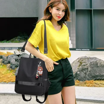 

2019 new women's backpack casual large capacity travel backpack women's