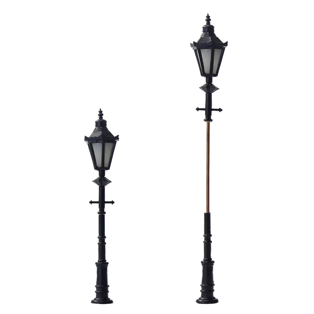 LCX06 20pcs Model Railway Lamppost lamps Street Lights HO OO TT Scale NEW