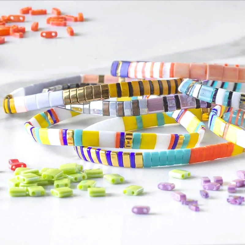 Miyuki Tila Bracelets