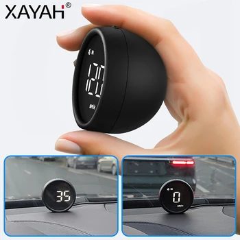 Velocímetro con alarma de exceso de velocidad para coche, dispositivo inteligente con pantalla Digital HD, HUD, accesorios electrónicos, KM/h MPH