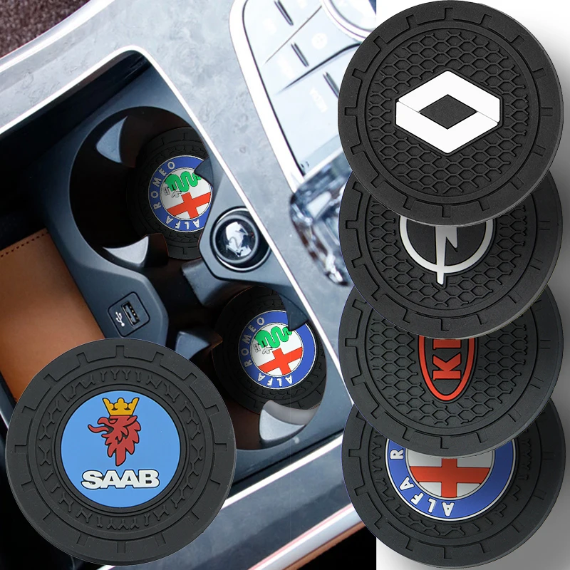

1pcs Car Non Slip Coaster Auto Cup Pad for Mercedess Benzs A B C E S V G R CLA CLS GLA GLE GLK GLC W204 W213 W176 W211 W209 SLK