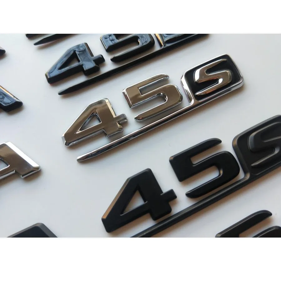 AMG /" High quality Rear Trunk Emblem Decal Badge FOR Mercedes Benz 2018 /" A45