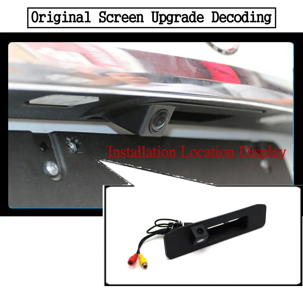 Liislee Rear View Camera For Mercedes-Benz A W176 W205 2011~2018 Adapte Original Screen upgrade Display backup Camera Decoder 2-2