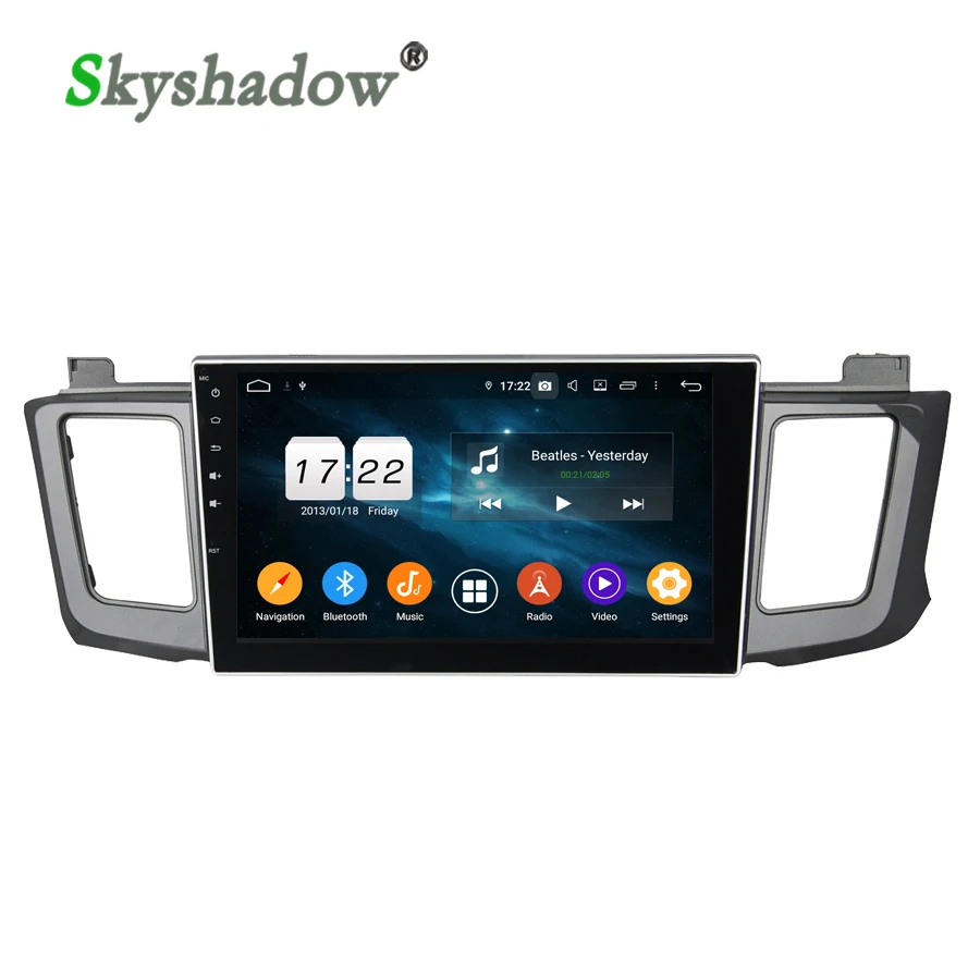 DSP ips Android 9 0 4 ГБ 32 Восьмиядерный автомобильный dvd радиоплеер Wifi данные