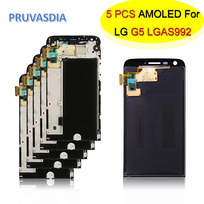 Оригинальный ЖК-дисплей для LG G5 5 дисплей H850 H840 RS988 H830 H86 рамка экрана шт. |