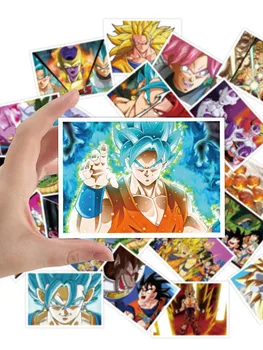 

30 PCS/pack Cartoon Stickers Dragon Ball Super Anime For Laptop Luggage Bags Bike Phone Styling Cute Toys Doodle PVC Creative
