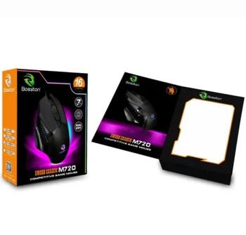 

BOSSTON M720 Mouse Computer USB Cable Game Macro Chicken Jedi Survival E-Sports CF Self-Definition Opto-electronic