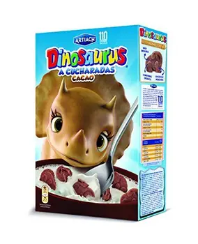 

Cereales al Cacao de Galletas Dinosaurus Artiach 350 Grs.