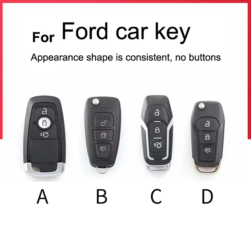 Чехол для ключей Marble ABS Ford Fiesta Focus 2 Mondeo Ecosport Kuga Escape 3 кнопки складной чехол брелок с