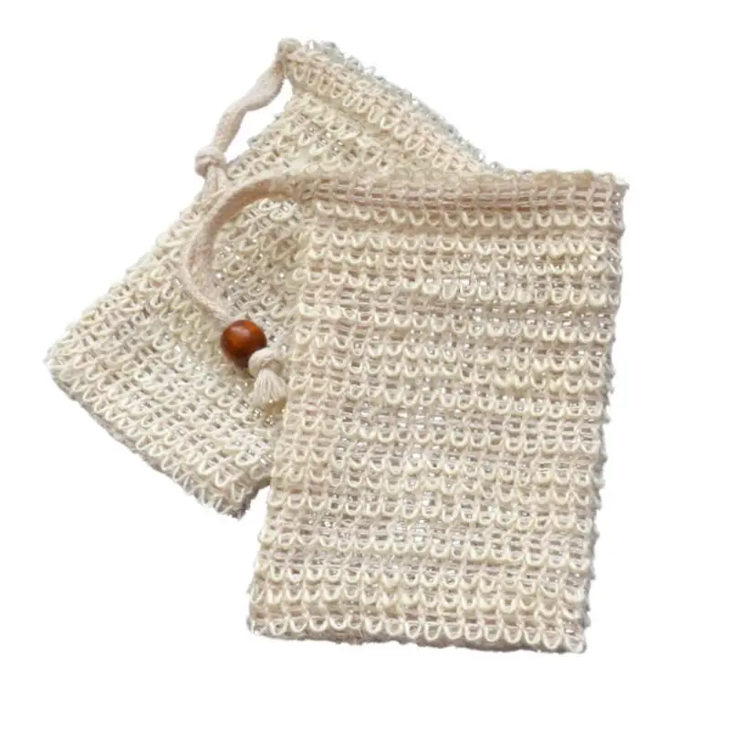 Натуральная мыльная сумка для изготовления мыльных пузырей, мыльница для хранения мыла, держатель на шнурке, органайзер, принадлежности для ванной LX9209
