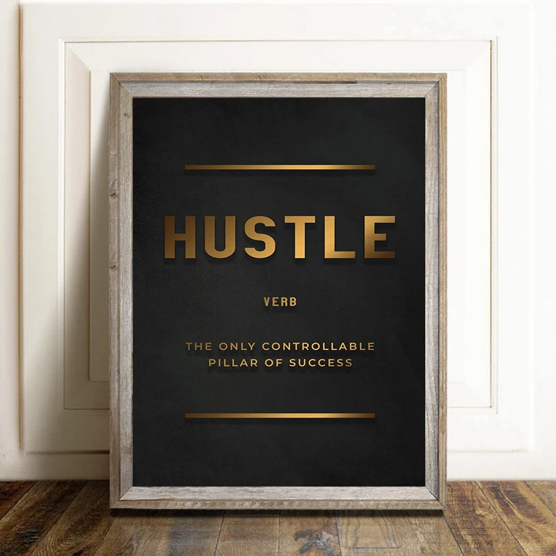 

Modern Letter Inspirational Quote Art Posters and Prints Canvas Painting Motivational Word Wall Picture for Office Home Decor