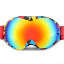 Очки для снегохода с двойными линзами, лыжные очки для альпинизма, ветрозащитные очки для сноуборда, лыжная маска, зимние лыжные очки