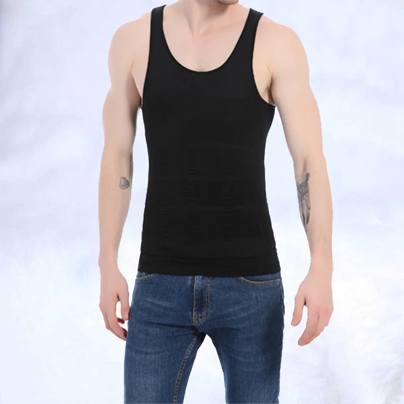 Моделирующее нижнее белье, корсет, тренажер для талии, мышечная рубашка с поясом,, для мужчин, для похудения, Корректирующее белье для живота, сжигание жира, жилет