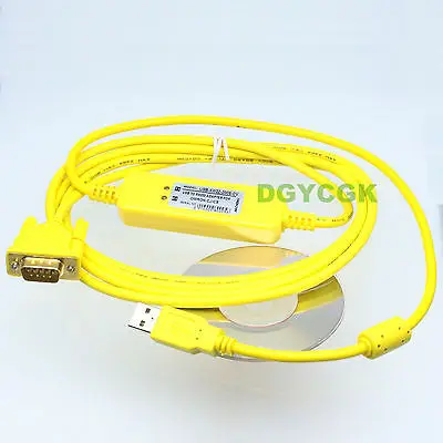 

DHL/EMS 5 Sets*USB-XW2Z-200S-V cable USB to RS232 ADAPTER for for OM-RON CQM1H C200HE/HG/HX PLC WIN8 -h2