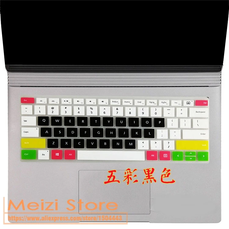 candyblack Защитный чехол-клавиатура для ноутбука microsoft Surface 3 13,5 15 дюймов - Цвет: candyblack