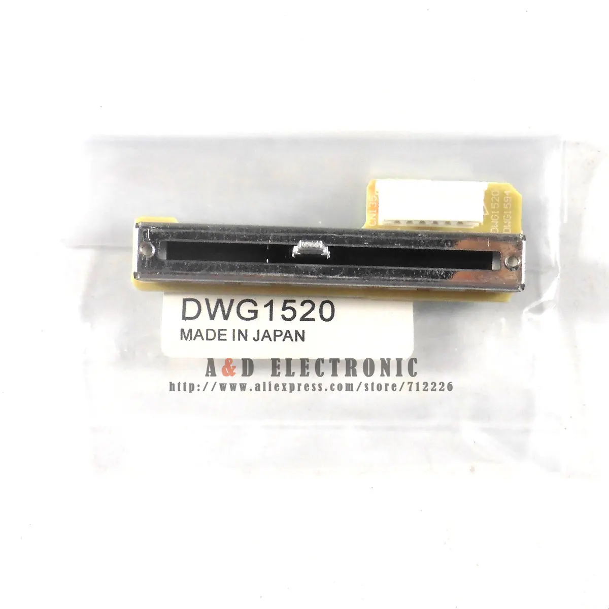 DJM-600 FADER ENSAMBLADO CH-3 CH-4 O MASTER PARA PIONEER DJM-600 (DWG1520/ 23/24