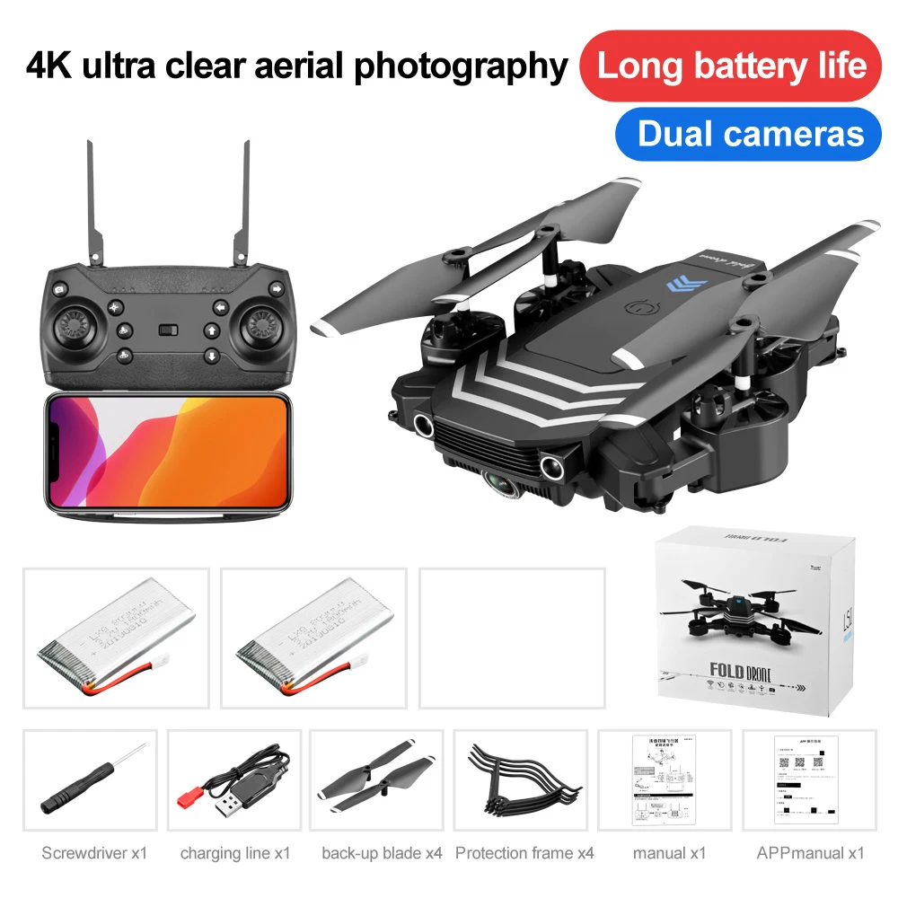 kk6 foldable rc quadcopter drone LS11 Pro Professional Drone with 4K HD Camera WIFI FPV Hight Hold Mode One Key Return Foldable Quadcopter RC Dron for Kids Gift RC Quadcopter store near me RC Quadcopter