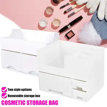 

Cosmetic Storage Box Drawer Makeup Organizer Dressing Table Skin Care Rack House Container Mobile Phone Sundries