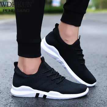 

Men Sneakers Men Casual Shoes Brand Men Shoes Male Mesh Flats Plus Big Size Loafers Breathable Slip On Spring Autumn
